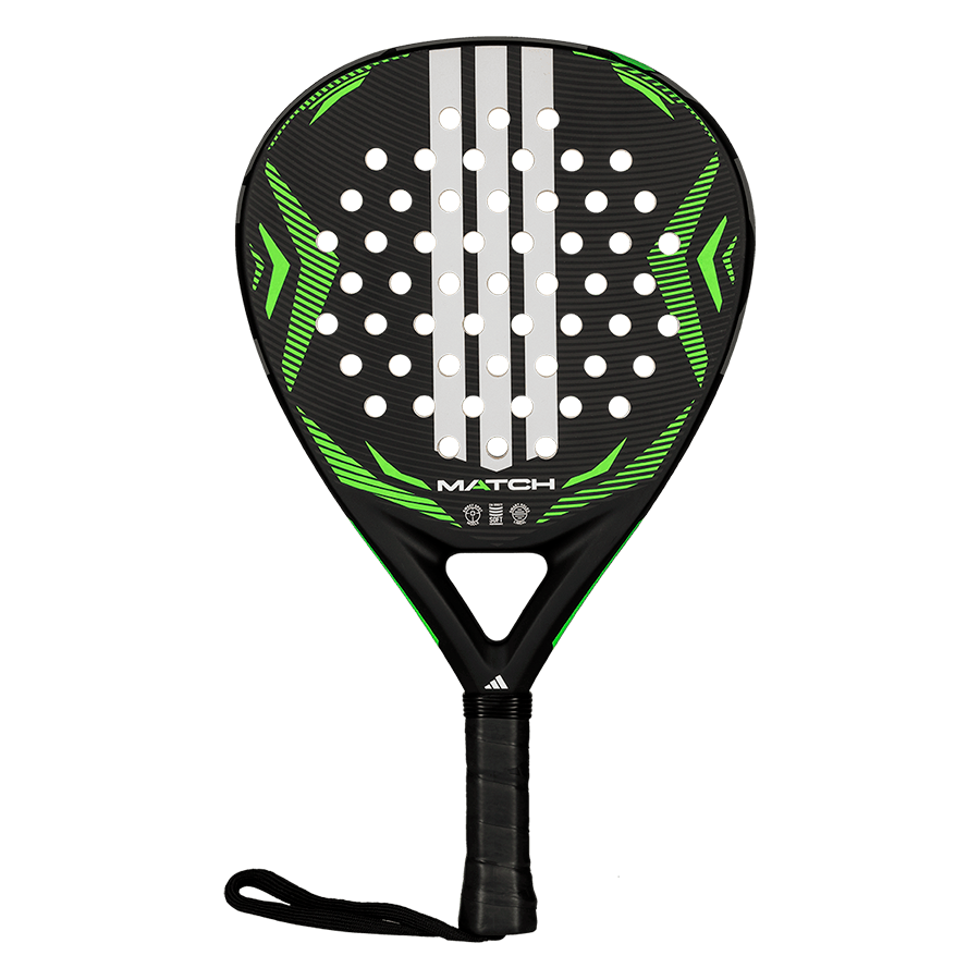 Adidas Racket Green ADIDAS RACKET MATCH BLACK LIME 2026 – Pedal&Padel