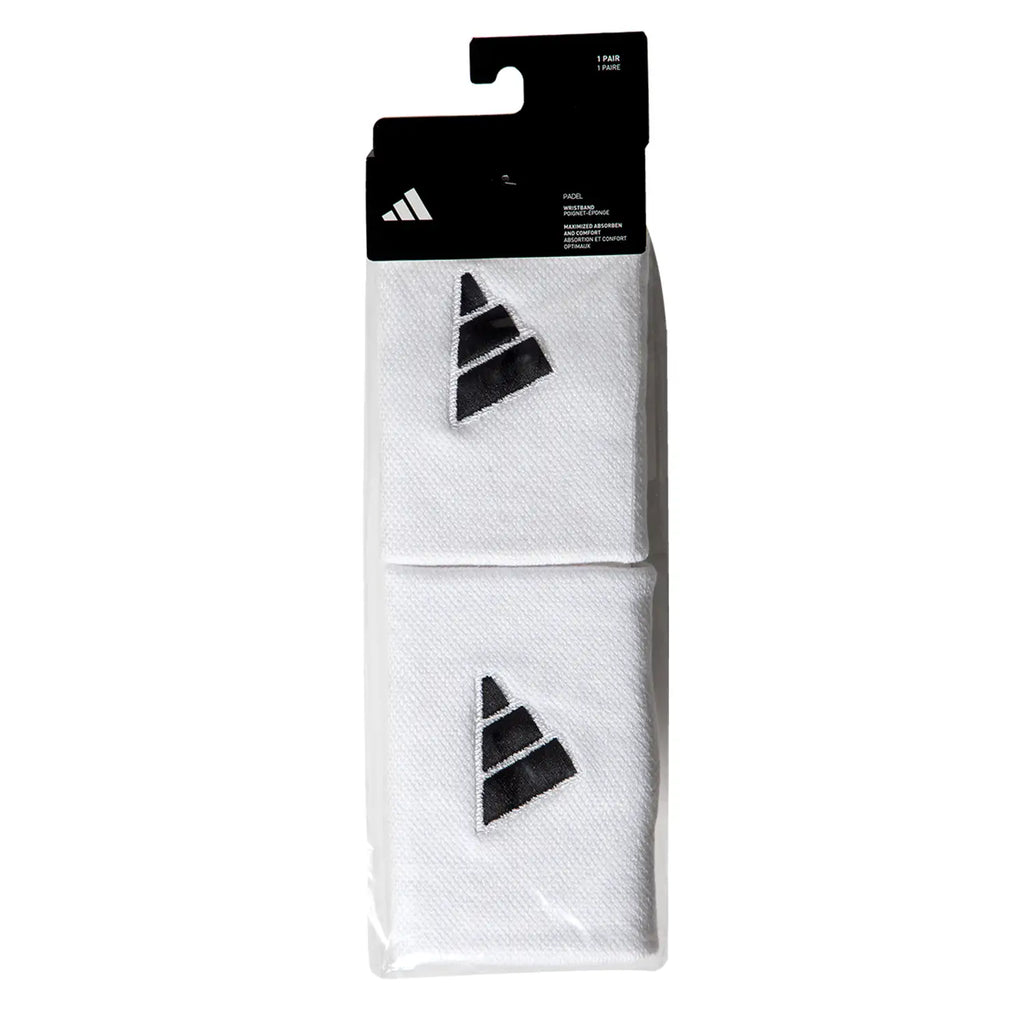 ADIDAS WRISTBAND LONG WHITE/BLACK