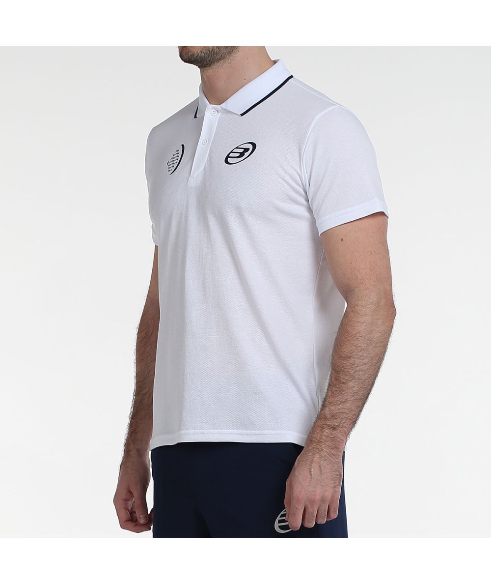 BULLPADEL T-SHIRT POLO CENTE BLANCO SIZE XXL