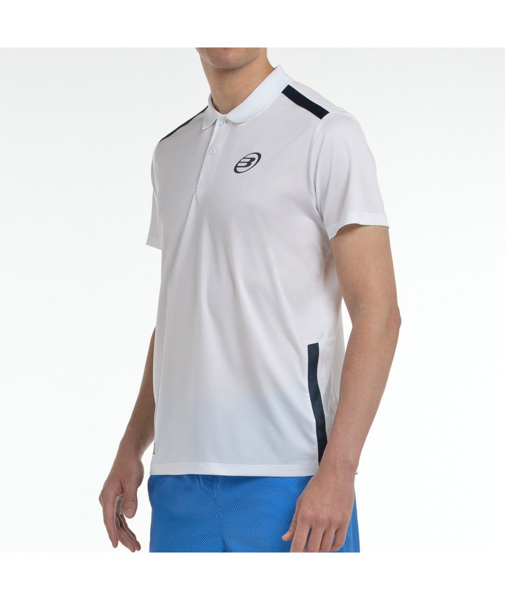 BULLPADEL T-SHIRT POLO BALTO BLANCO SIZE XXL