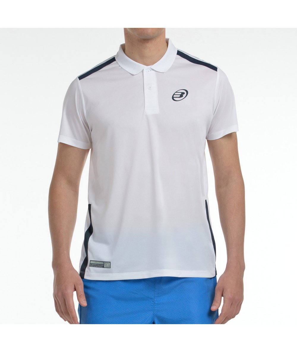 BULLPADEL T-SHIRT POLO BALTO BLANCO SIZE XXL