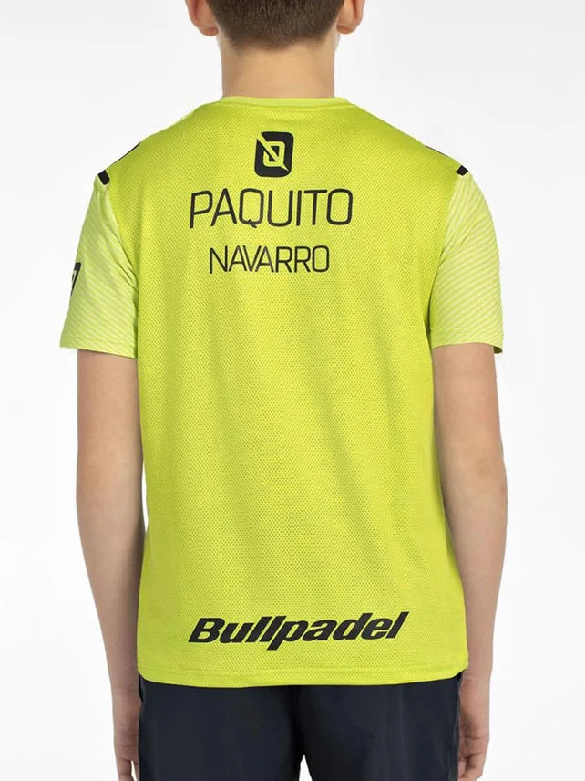 BULLPADEL T-SHIRT PAQUITO JR 25V LIMA SIZE L (14)
