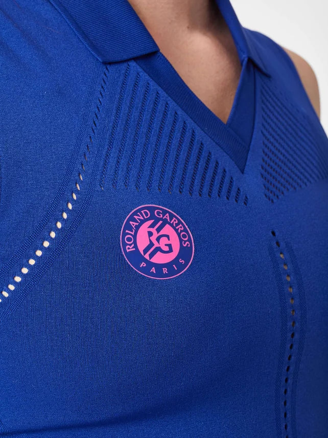 LACOSTE RG PLAYERS TANK BLUE 34/36