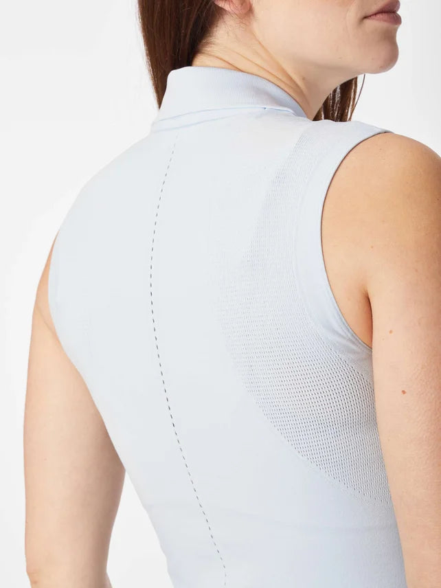 LACOSTE WOMEN SPRING PLAYERS TANK BLUE 34/36