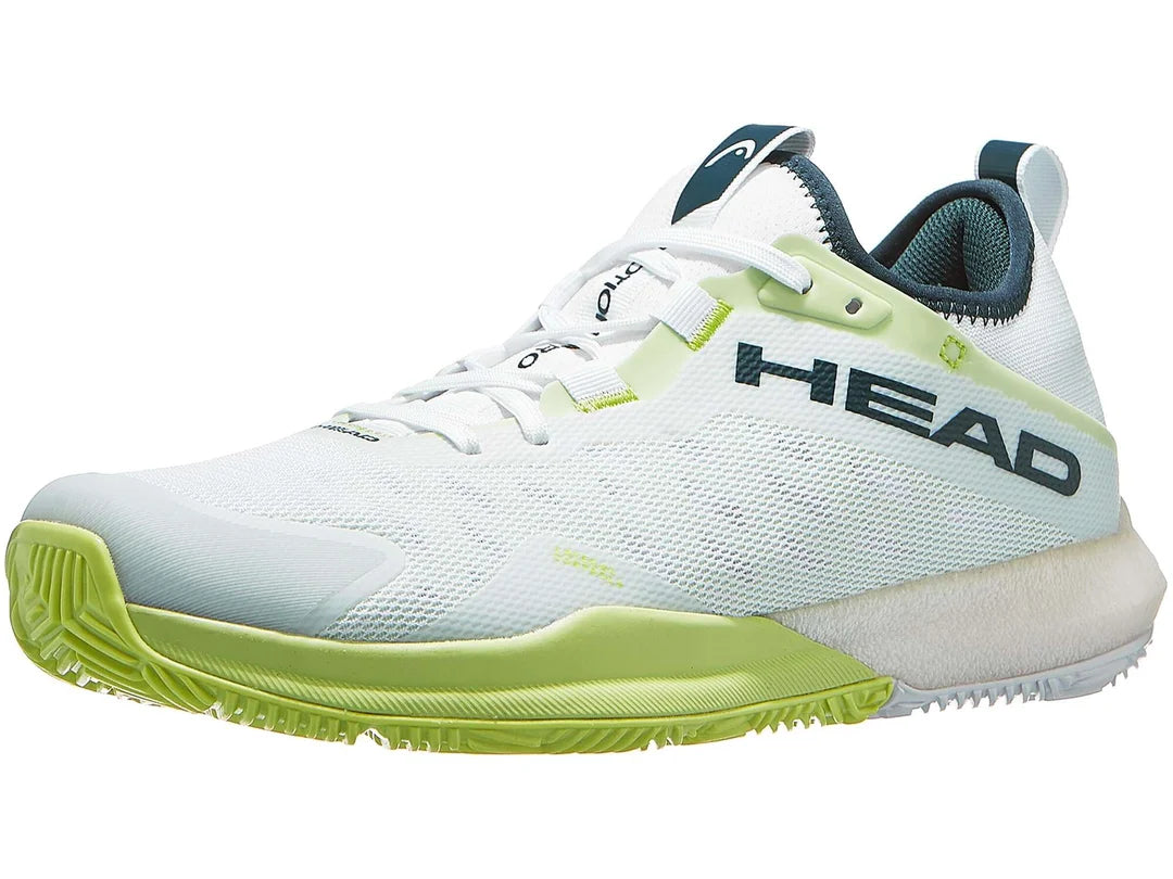 HEAD SHOES MOTION PRO WHITE / LIME MEN SIZE UK 10.5
