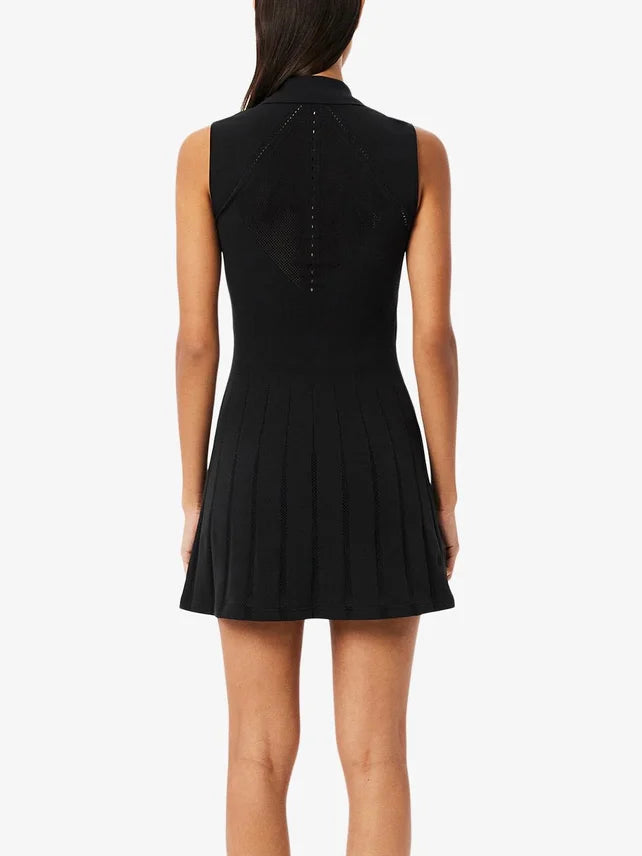 LACOSTE DRESS WOMEN SPRING PLAYERS BLACK SIZE 38/40