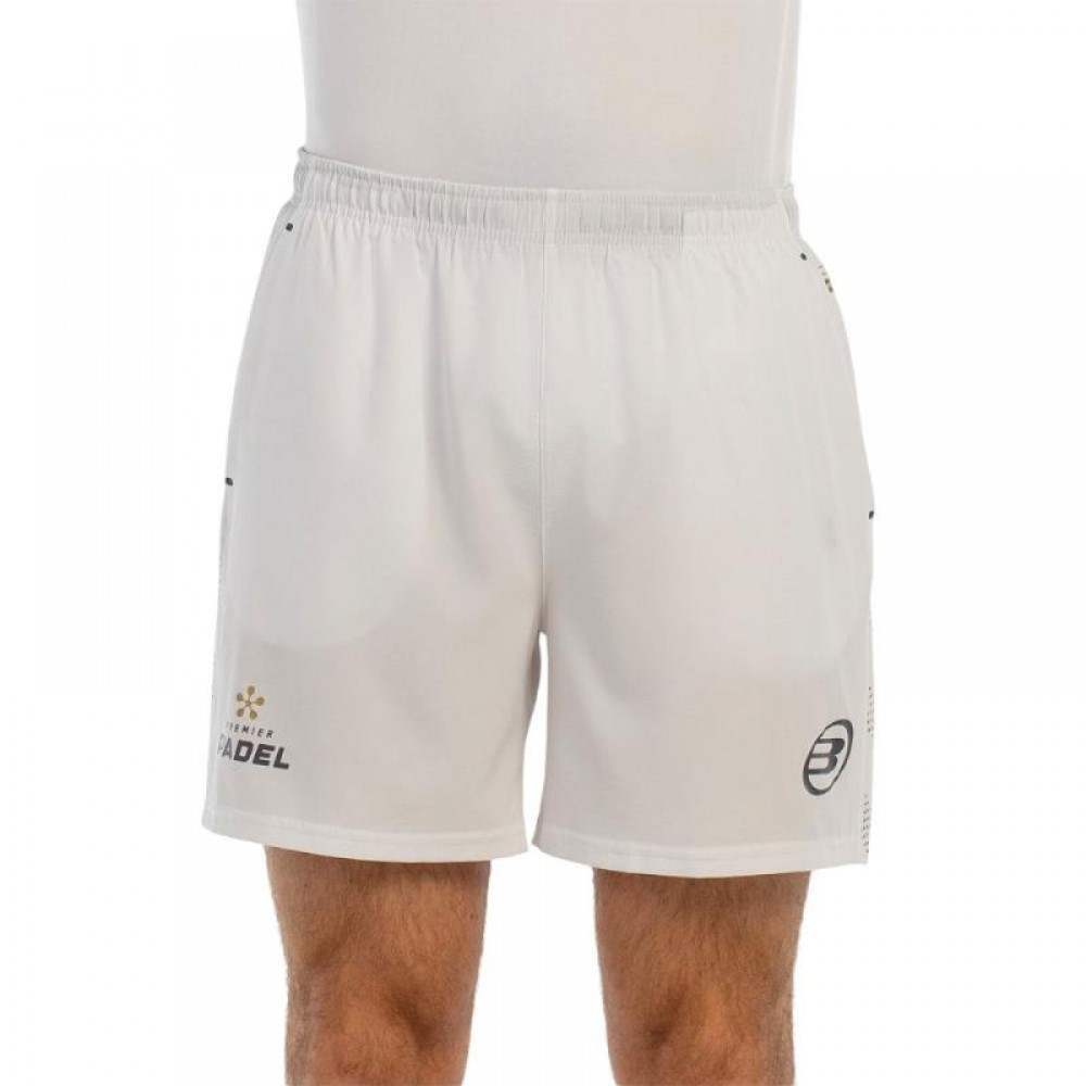 BULLPADEL SHORT PREMIER BUGLE BLANCO