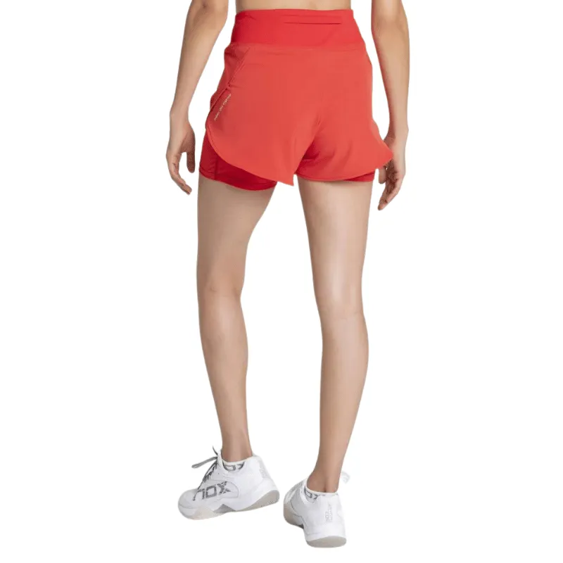 NOX SHORT WOMEN FIT PRO ROJO