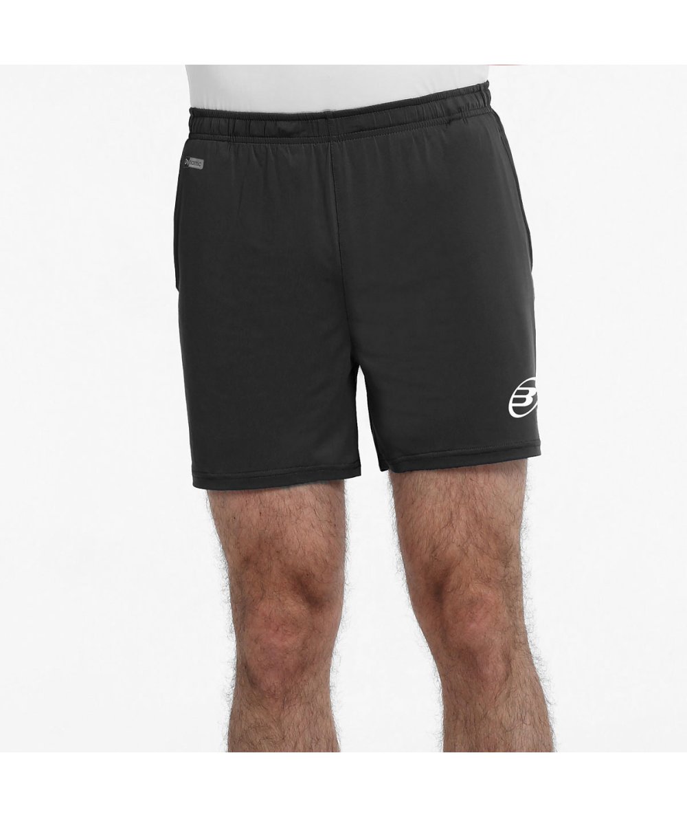 BULLPADEL SHORT MEIS 25V NEGRO
