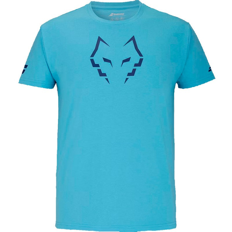 BABOLAT T-SHIRT COTTON TEE MEN LEBRON BLUE
