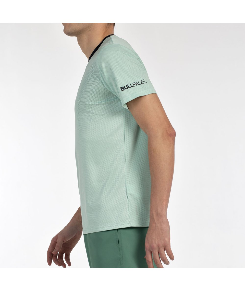 BULLLPADEL T-SHIRT BROCE VERDE MANZANA VIGORE SIZE L