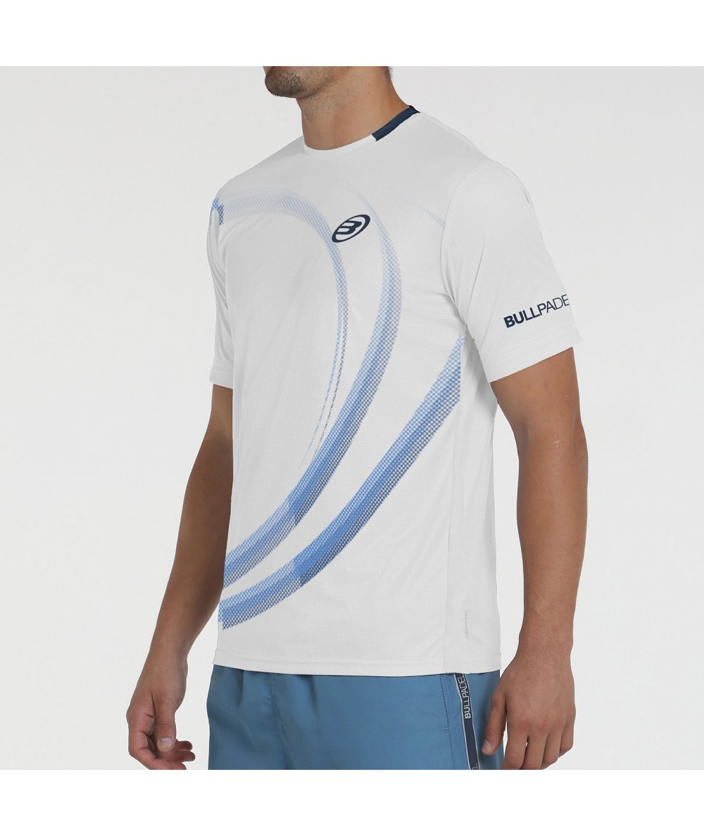 BULLPADEL T-SHIRT BEQUE BLANCO SIZE XL
