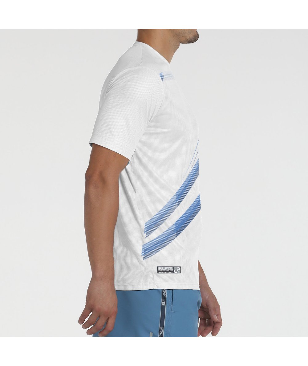 BULLPADEL T-SHIRT BEQUE BLANCO SIZE XL