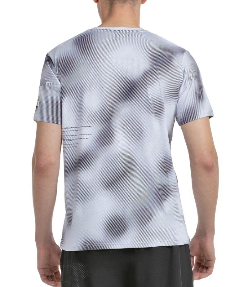 BULLPADEL T-SHIRT MANAUS GRIS PERLA