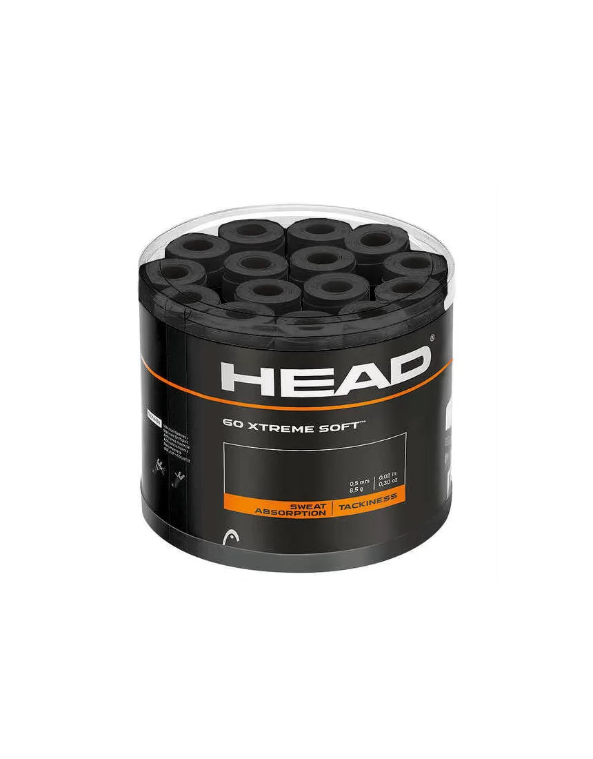 HEAD OVERGRIP XTREMESOFT BLACK