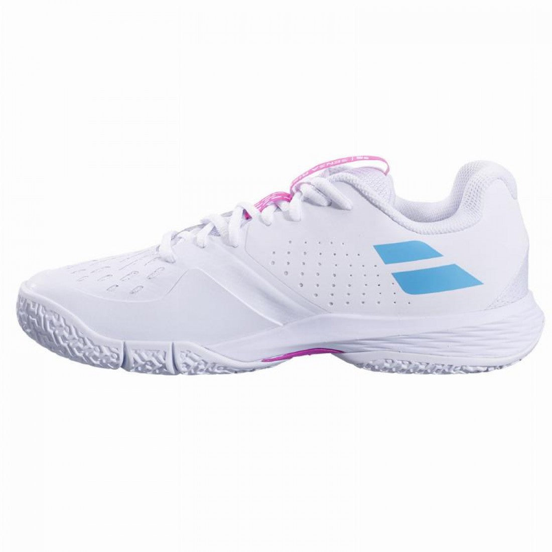 BABOLAT SHOES WOMEN SENSA RISE WHITE/RHODAMINE 2025