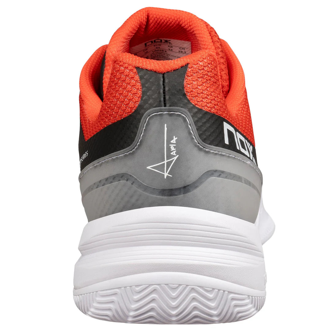 NOX SHOES AT10 PRO BLACK/RED SIZE EUR 43
