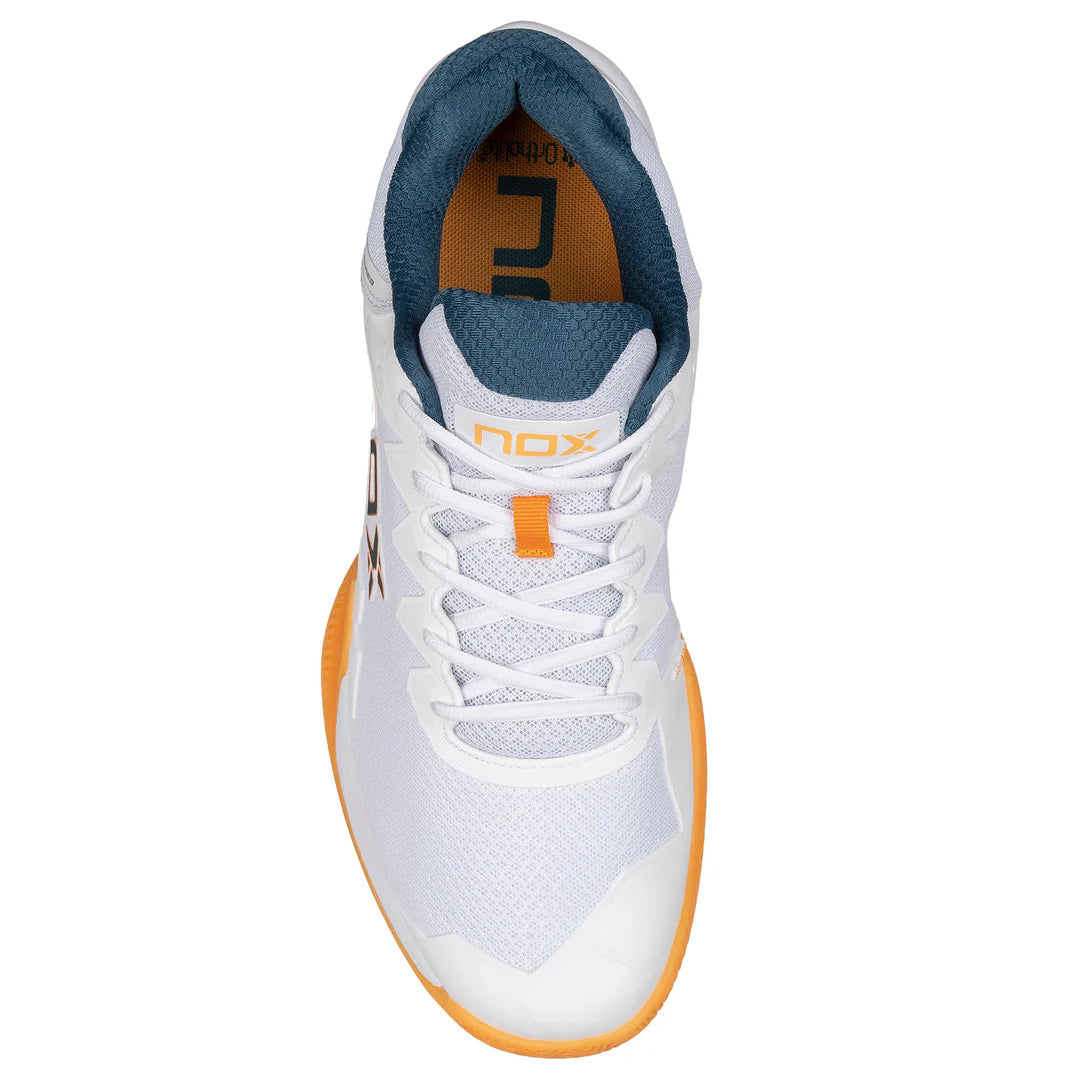 NOX SHOES ML10 HEXA WHITE/APRICOT SIZE EUR 39