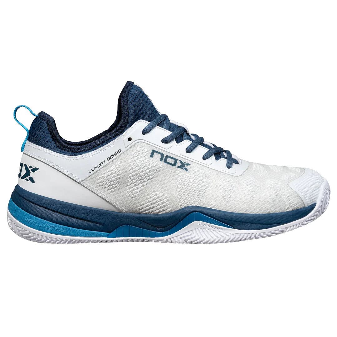 NOX SHOES NERBO BLACK/SWEDISH BLUE SIZE 43