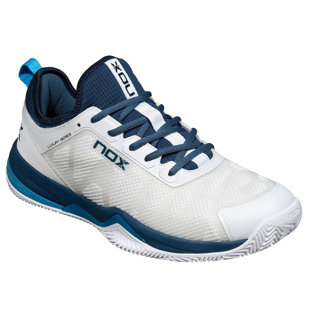 NOX SHOES NERBO BLACK/SWEDISH BLUE SIZE 43