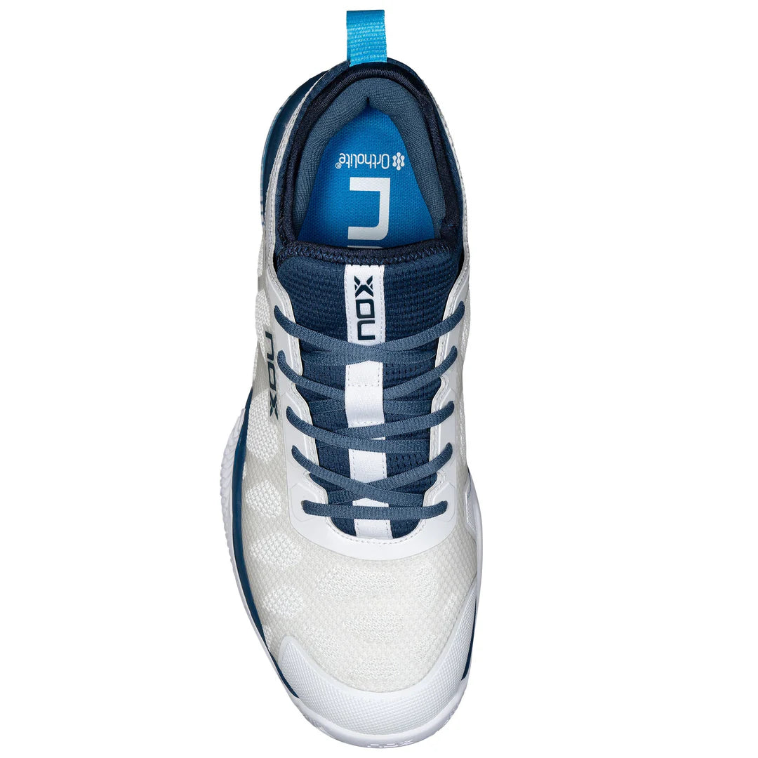 NOX SHOES NERBO BLACK/SWEDISH BLUE SIZE 43