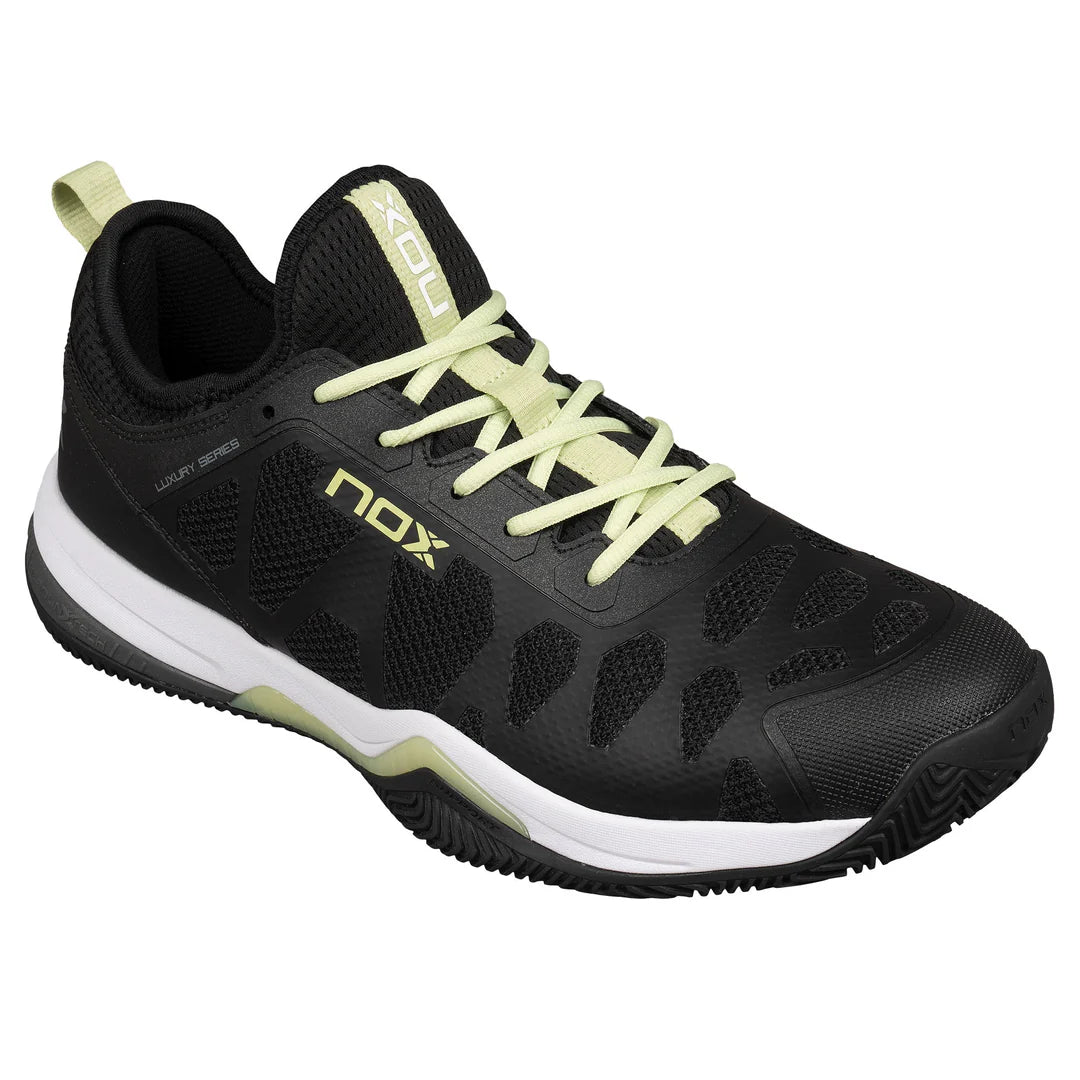 NOX SHOES NERBO BLACK/SOFT LIME SIZE 42