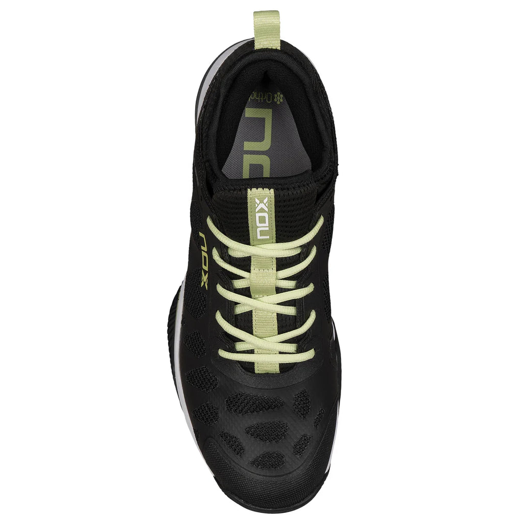 NOX SHOES NERBO BLACK/SOFT LIME SIZE 42