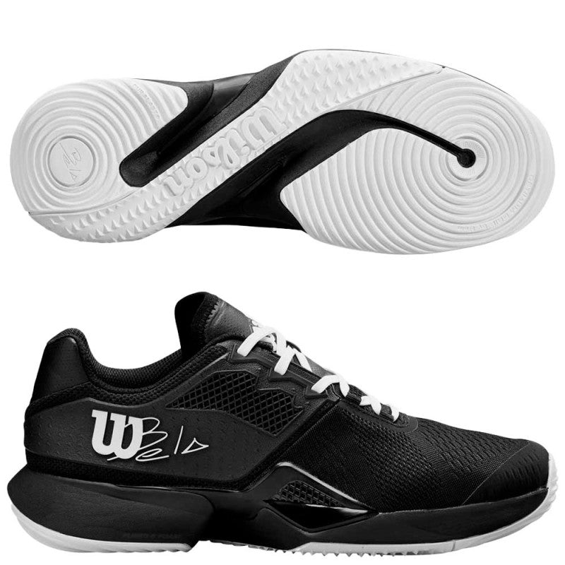 WILSON SHOES BELA TOUR BLACK/BLACK/WHITE 2025 SIZE 45 1/3